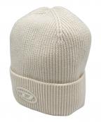 DIESELディーゼル）の古着「K-Coder Fully-B リブビーニー」｜ホワイト