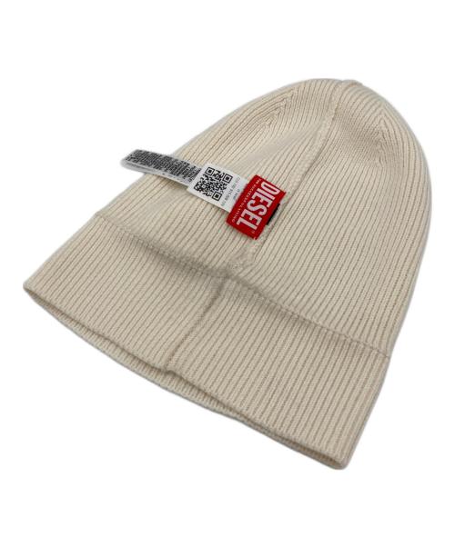 DIESEL（ディーゼル）DIESEL (ディーゼル) K-Coder Fully-B リブビーニー ホワイト サイズ:-の古着・服飾アイテム