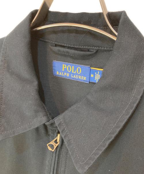 POLO RALPH LAUREN（ポロ・ラルフローレン）POLO RALPH LAUREN (ポロ・ラルフローレン) スイングトップ ブラック サイズ:Mの古着・服飾アイテム