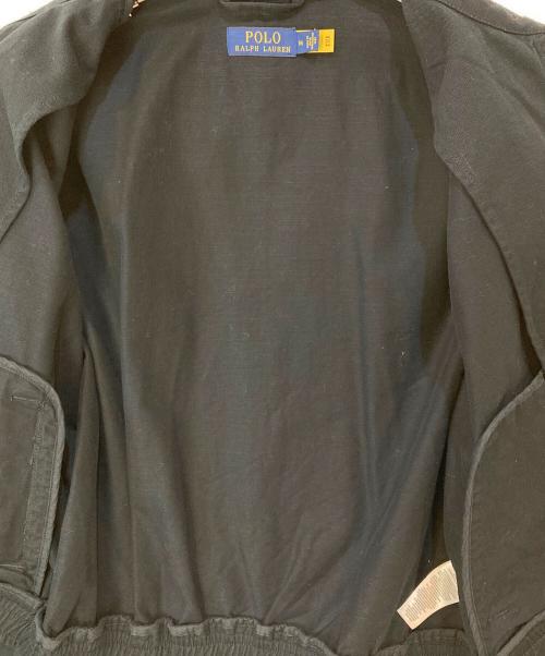 POLO RALPH LAUREN（ポロ・ラルフローレン）POLO RALPH LAUREN (ポロ・ラルフローレン) スイングトップ ブラック サイズ:Mの古着・服飾アイテム