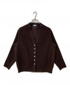 KUMIKYOKUクミキョク）の古着「スポンディッシュニット カーディガン」｜ブラウン