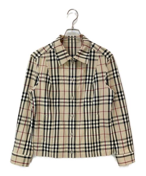 BURBERRY LONDON（バーバリーロンドン）BURBERRY LONDON (バーバリーロンドン) ノヴァチェックカバーオール ベージュ サイズ:38の古着・服飾アイテム