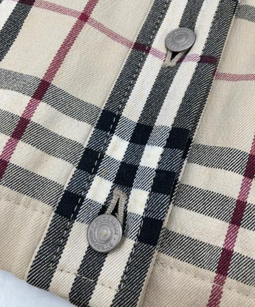 BURBERRY LONDON（バーバリーロンドン）BURBERRY LONDON (バーバリーロンドン) ノヴァチェックカバーオール ベージュ サイズ:38の古着・服飾アイテム
