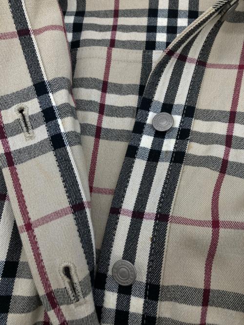 BURBERRY LONDON（バーバリーロンドン）BURBERRY LONDON (バーバリーロンドン) ノヴァチェックカバーオール ベージュ サイズ:38の古着・服飾アイテム
