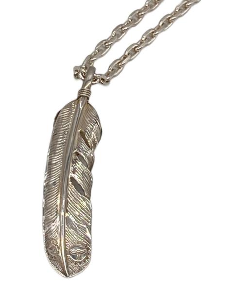 Tady & King（タディアンドキング）Tady & King (タディアンドキング) ハートSVフェザー金縄スパイダーターコイズGPイーグル特大+チェーン＋フック シルバー サイズ:-の古着・服飾アイテム