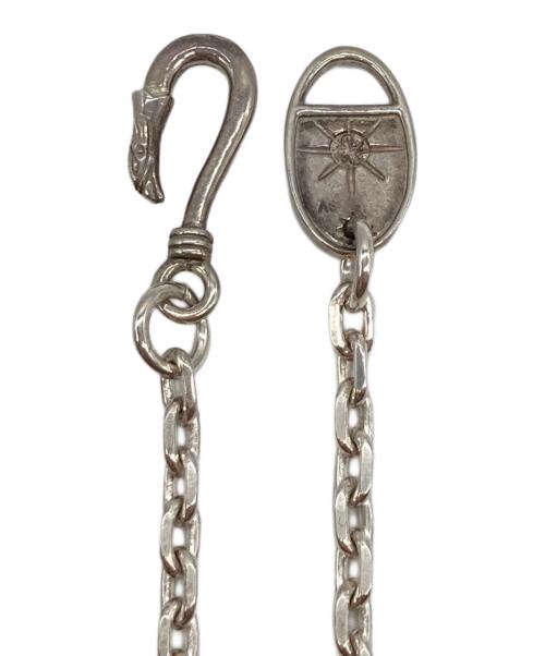 Tady & King（タディアンドキング）Tady & King (タディアンドキング) ハートSVフェザー金縄スパイダーターコイズGPイーグル特大+チェーン＋フック シルバー サイズ:-の古着・服飾アイテム