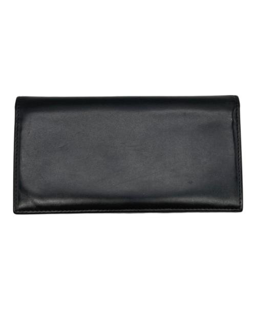 ETTINGER（エッティンガー）ETTINGER (エッティンガー) SLIM LONG WALLET ブラック×オレンジ サイズ:-の古着・服飾アイテム