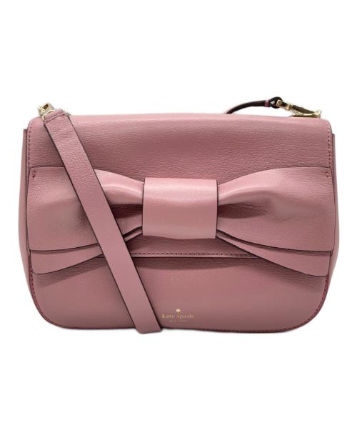 Kate Spade（ケイトスペード）Kate Spade (ケイトスペード) OLIVE DRIVE HETTY BOW CROSSBODY バッグ シ ピンク サイズ:-の古着・服飾アイテム