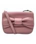 Kate Spade（ケイトスペード）の古着「OLIVE DRIVE HETTY BOW CROSSBODY バッグ シ」｜ピンク