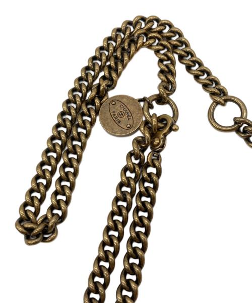 CHANEL（シャネル）CHANEL (シャネル) CCクラウン チェーンショルダーバッグ ベージュ サイズ:-の古着・服飾アイテム