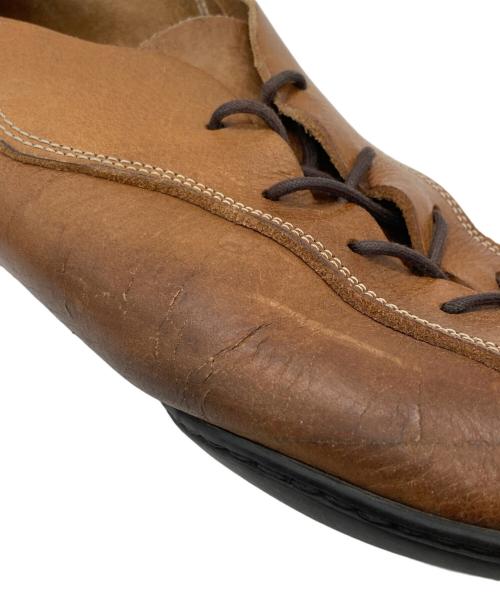 Trippen（トリッペン）Trippen (トリッペン) Bowl レースアップシューズ ブラウン サイズ:38の古着・服飾アイテム