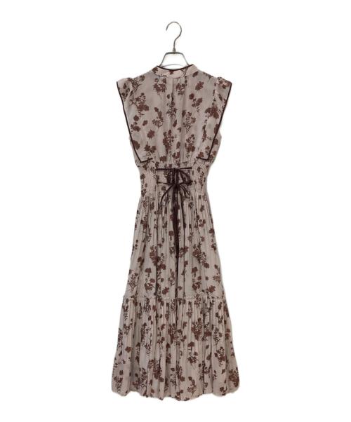 Snidel（スナイデル）Snidel (スナイデル) バイカラープリーツワンピース ピンクの古着・服飾アイテム