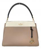 Kate Spadeケイトスペード）の古着「マディソン カラーブロック ミディアム トップ ハンドル サッチェル バッグ」｜トーステッドヘーゼルナッツマルチ