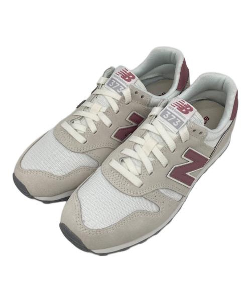 NEW BALANCE（ニューバランス）NEW BALANCE (ニューバランス) NEW BALANCE WL373OK2 ローカットスニーカー ホワイト×ピンク サイズ:US8の古着・服飾アイテム