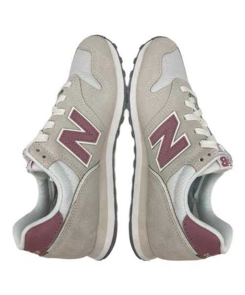 NEW BALANCE（ニューバランス）NEW BALANCE (ニューバランス) NEW BALANCE WL373OK2 ローカットスニーカー ホワイト×ピンク サイズ:US8の古着・服飾アイテム