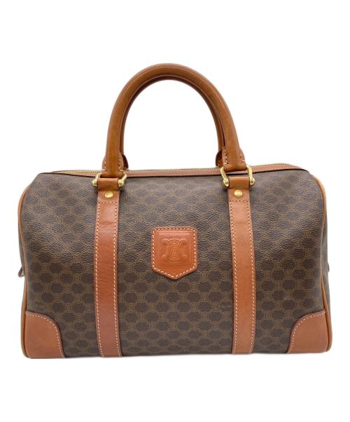 CELINE（セリーヌ）CELINE (セリーヌ) マカダム柄 ボストンバッグ ブラウン サイズ:-の古着・服飾アイテム