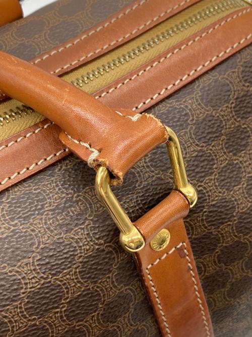 CELINE（セリーヌ）CELINE (セリーヌ) マカダム柄 ボストンバッグ ブラウン サイズ:-の古着・服飾アイテム