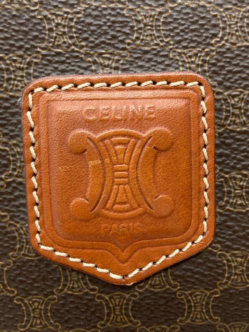 CELINE（セリーヌ）CELINE (セリーヌ) マカダム柄 ボストンバッグ ブラウン サイズ:-の古着・服飾アイテム