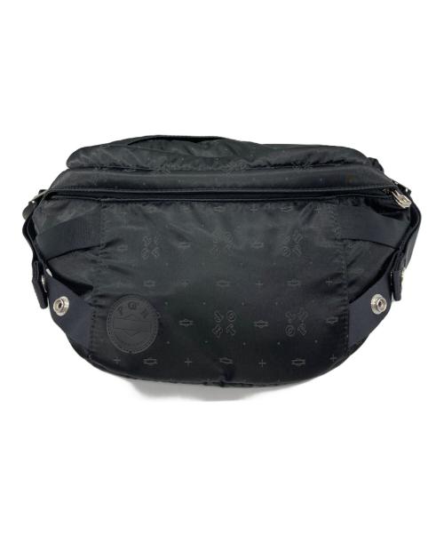 PORTER（ポーター）PORTER (ポーター) MONOGRAM WAIST BAG ブラック サイズ:-の古着・服飾アイテム