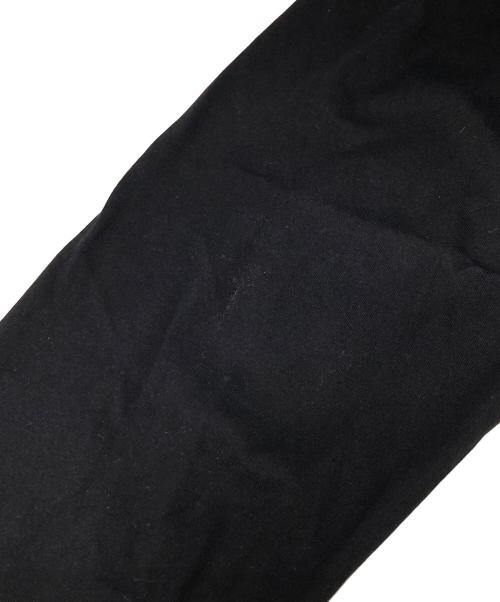 BURBERRY（バーバリー）BURBERRY (バーバリー) Jalad Check Neck Long sleeve T-Shirt ブラック サイズ:XLの古着・服飾アイテム