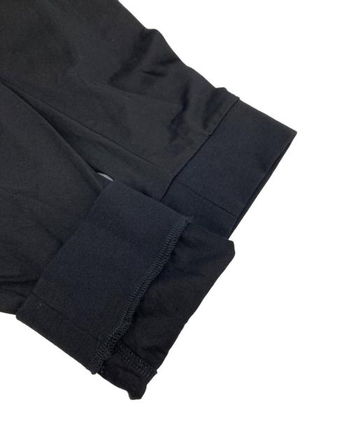 BURBERRY（バーバリー）BURBERRY (バーバリー) Jalad Check Neck Long sleeve T-Shirt ブラック サイズ:XLの古着・服飾アイテム