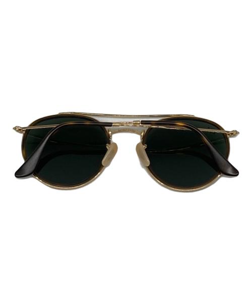 RAY-BAN（レイバン）RAY-BAN (レイバン) ROUND DOUBLE BRIDGE サングラス ゴールド サイズ:51□22-145-47の古着・服飾アイテム