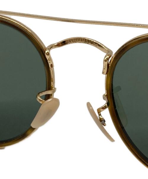 RAY-BAN（レイバン）RAY-BAN (レイバン) ROUND DOUBLE BRIDGE サングラス ゴールド サイズ:51□22-145-47の古着・服飾アイテム