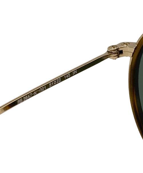 RAY-BAN（レイバン）RAY-BAN (レイバン) ROUND DOUBLE BRIDGE サングラス ゴールド サイズ:51□22-145-47の古着・服飾アイテム