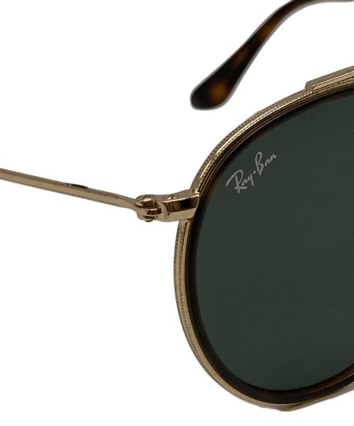 RAY-BAN（レイバン）RAY-BAN (レイバン) ROUND DOUBLE BRIDGE サングラス ゴールド サイズ:51□22-145-47の古着・服飾アイテム