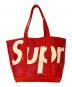 SUPREME（シュプリーム）の古着「Raffia Tote Bag」｜レッド