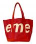 SUPREME (シュプリーム) Raffia Tote Bag レッド サイズ:-：15000円