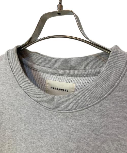 MARKAWARE（マーカウェア）MARKAWARE (マーカウェア) オーガニックコットンヘビー吊裏毛 / ヒュージスウェットショート グレー サイズ:1の古着・服飾アイテム