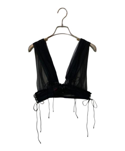 FETICO（フェティコ）FETICO (フェティコ) チュールブラ ブラック サイズ:-の古着・服飾アイテム