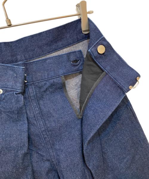 JOHN LAWRENCE SULLIVAN（ジョン ローレンス サリバン）JOHN LAWRENCE SULLIVAN (ジョン ローレンス サリバン) INDIGO WIDE DENIM PANT インディゴ サイズ:6の古着・服飾アイテム