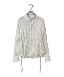 ADEAM（アディアム）の古着「シャツブラウス」｜ホワイト