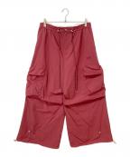 MAISON SPECIALメゾンスペシャル）の古着「2way Easy Work Pants」｜レッド