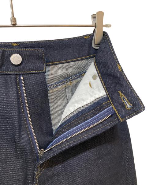 anuans（アニュアンス）anuans (アニュアンス) シームデザインデニムタイトスカート インディゴの古着・服飾アイテム
