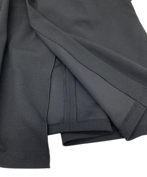 Adam et Rope（アダム エ ロペ）Adam et Rope (アダム エ ロペ) ハイゲージカットソーワンピース ブラック サイズ:Fの古着・服飾アイテム