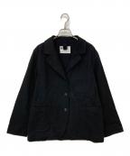 MHLエムエイチエル）の古着「WORN LINEN COTTON DRILL ジャケット」｜ブラック