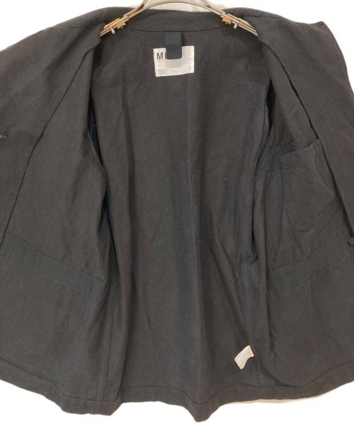 MHL（エムエイチエル）MHL (エムエイチエル) WORN LINEN COTTON DRILL ジャケット ブラック サイズ:Ⅱの古着・服飾アイテム