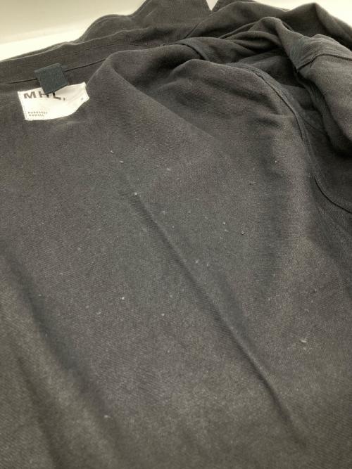MHL（エムエイチエル）MHL (エムエイチエル) WORN LINEN COTTON DRILL ジャケット ブラック サイズ:Ⅱの古着・服飾アイテム