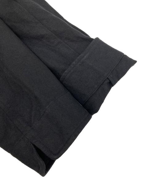 MHL（エムエイチエル）MHL (エムエイチエル) WORN LINEN COTTON DRILL ジャケット ブラック サイズ:Ⅱの古着・服飾アイテム