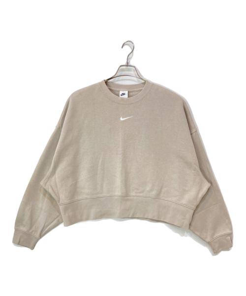 NIKE（ナイキ）NIKE (ナイキ) ASWNSW ESSNTL CLCTN FLC OS CRW ベージュ サイズ:Mの古着・服飾アイテム