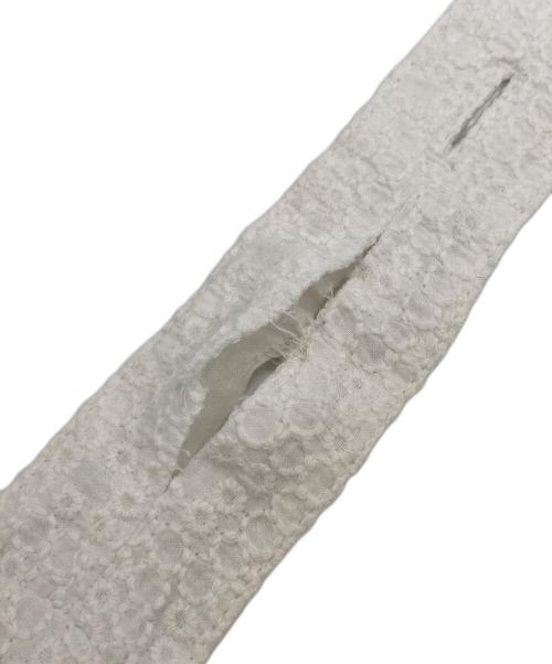 SLOBE IENA（スローブ イエナ）SLOBE IENA (スローブ イエナ) エンブロイダリーオーバーオール ホワイト サイズ:-の古着・服飾アイテム