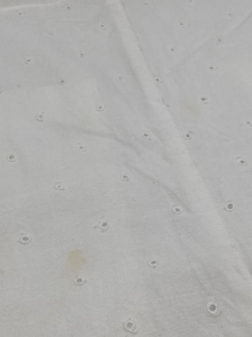 SLOBE IENA（スローブ イエナ）SLOBE IENA (スローブ イエナ) エンブロイダリーオーバーオール ホワイト サイズ:-の古着・服飾アイテム