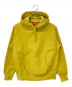 SUPREMEシュプリーム）の古着「19FW Micro Logo Hooded Sweatshirt」｜イエロー