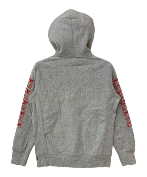 SUPREME（シュプリーム）SUPREME (シュプリーム) 17SS Sleeve Arc Hooded Sweatshirt グレー サイズ:Sの古着・服飾アイテム