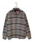 SUPREME（シュプリーム）の古着「22FW Faux Shearling Lined Flannel Shirt」｜ベージュ