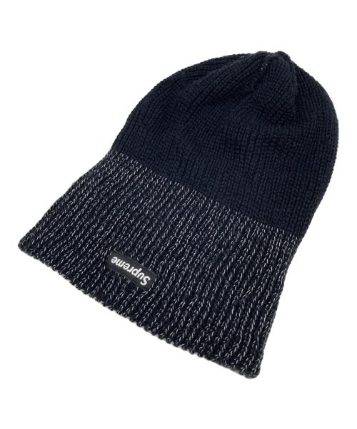 SUPREME（シュプリーム）SUPREME (シュプリーム) 17FW Reflective Loose Gauge Beanie ブラック サイズ:-の古着・服飾アイテム