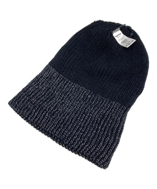 SUPREME（シュプリーム）SUPREME (シュプリーム) 17FW Reflective Loose Gauge Beanie ブラック サイズ:-の古着・服飾アイテム